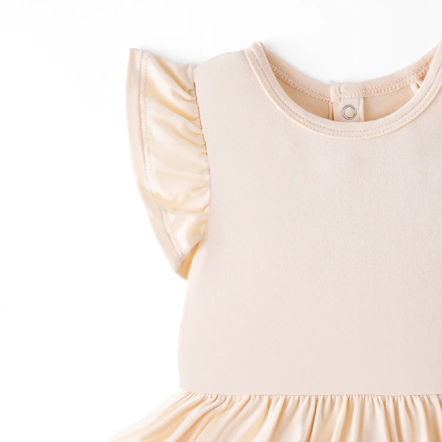 Twirl Bodysuit Dress in Sand - Aaria Tees Aaria Tees