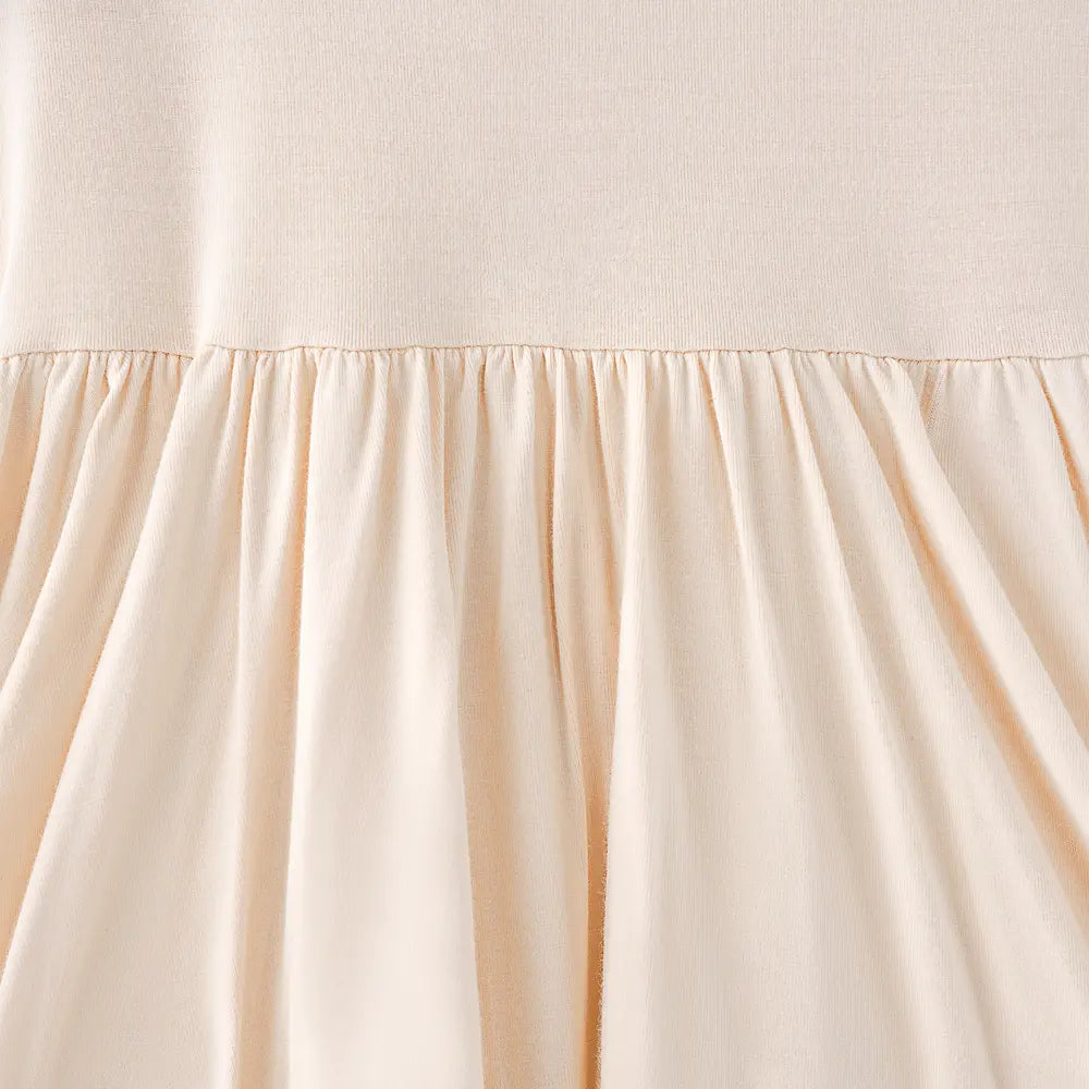 Twirl Dress in Sand - Aaria Tees Aaria Tees