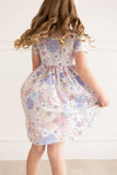 Sweet Escape Floral S/S Pocket Twirl Dress - Aaria Tees Aaria Tees