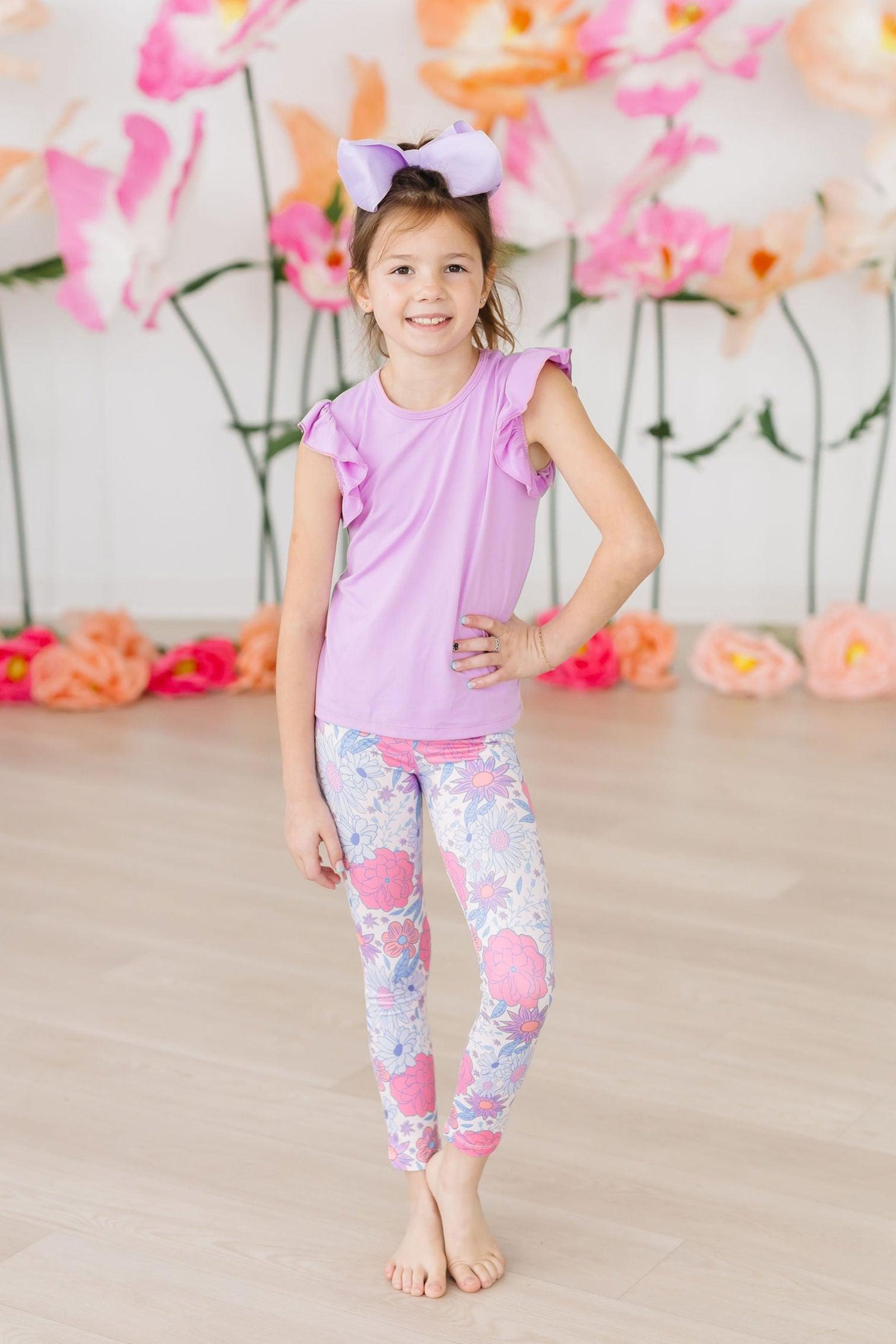 Sweet Springtime Leggings - Aaria Tees Aaria Tees