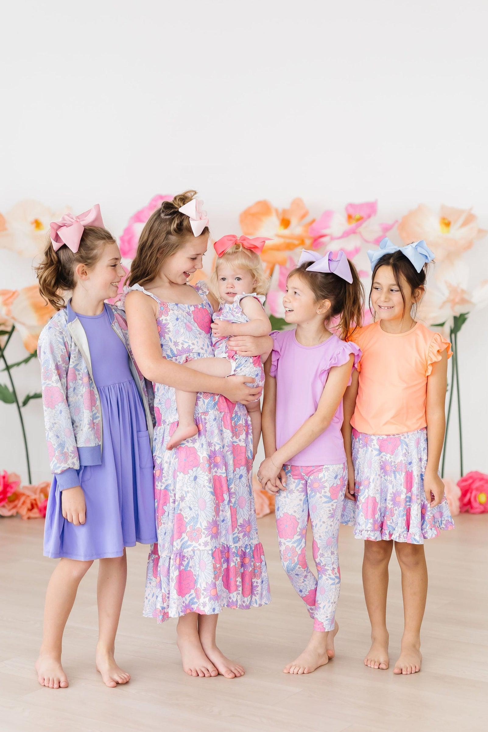 Sweet Springtime Ruffle Maxi Dress - Aaria Tees Aaria Tees