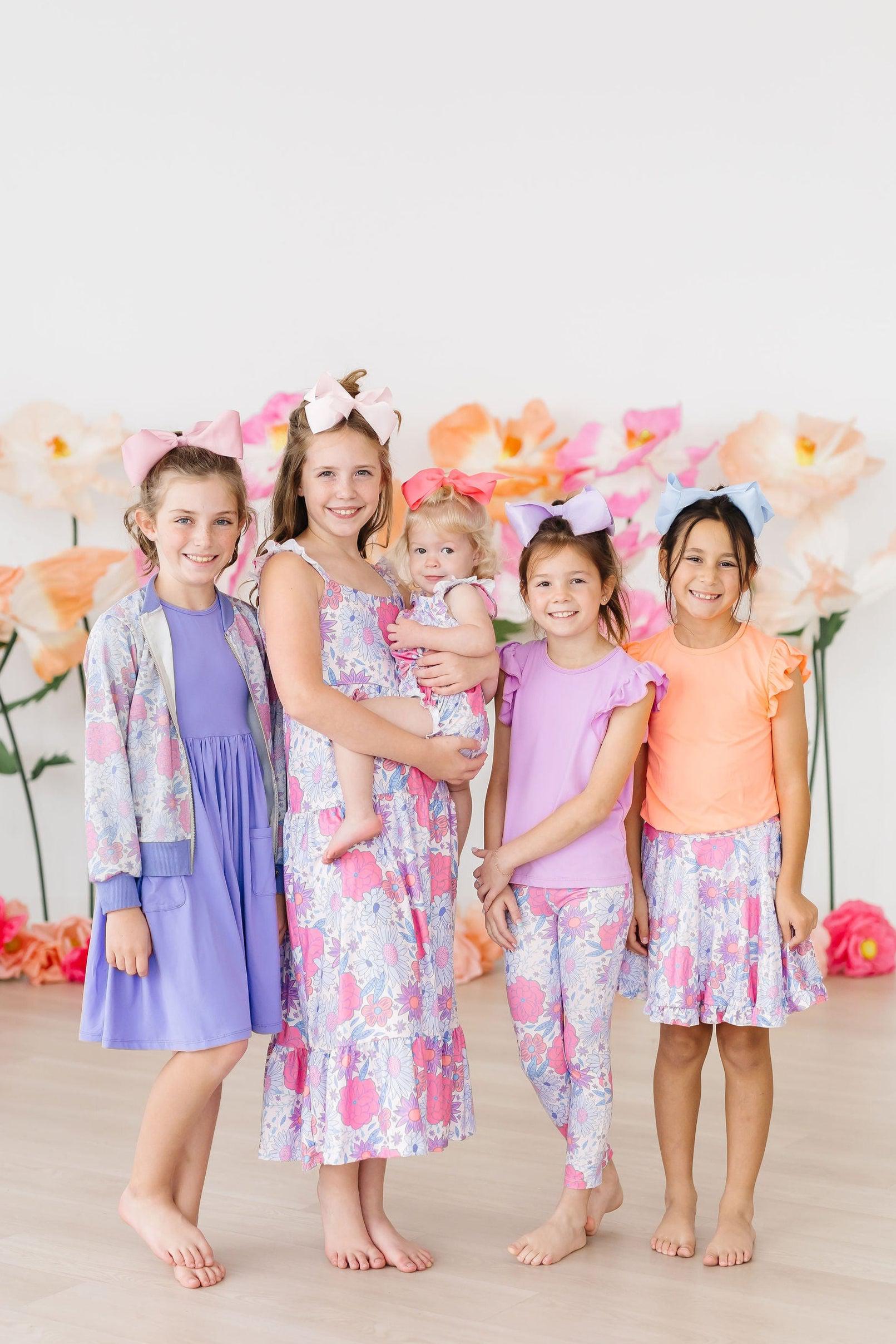 Sweet Springtime Ruffle Maxi Dress - Aaria Tees Aaria Tees