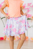 Sweet Springtime Ruffle Twirl Skort - Aaria Tees Aaria Tees