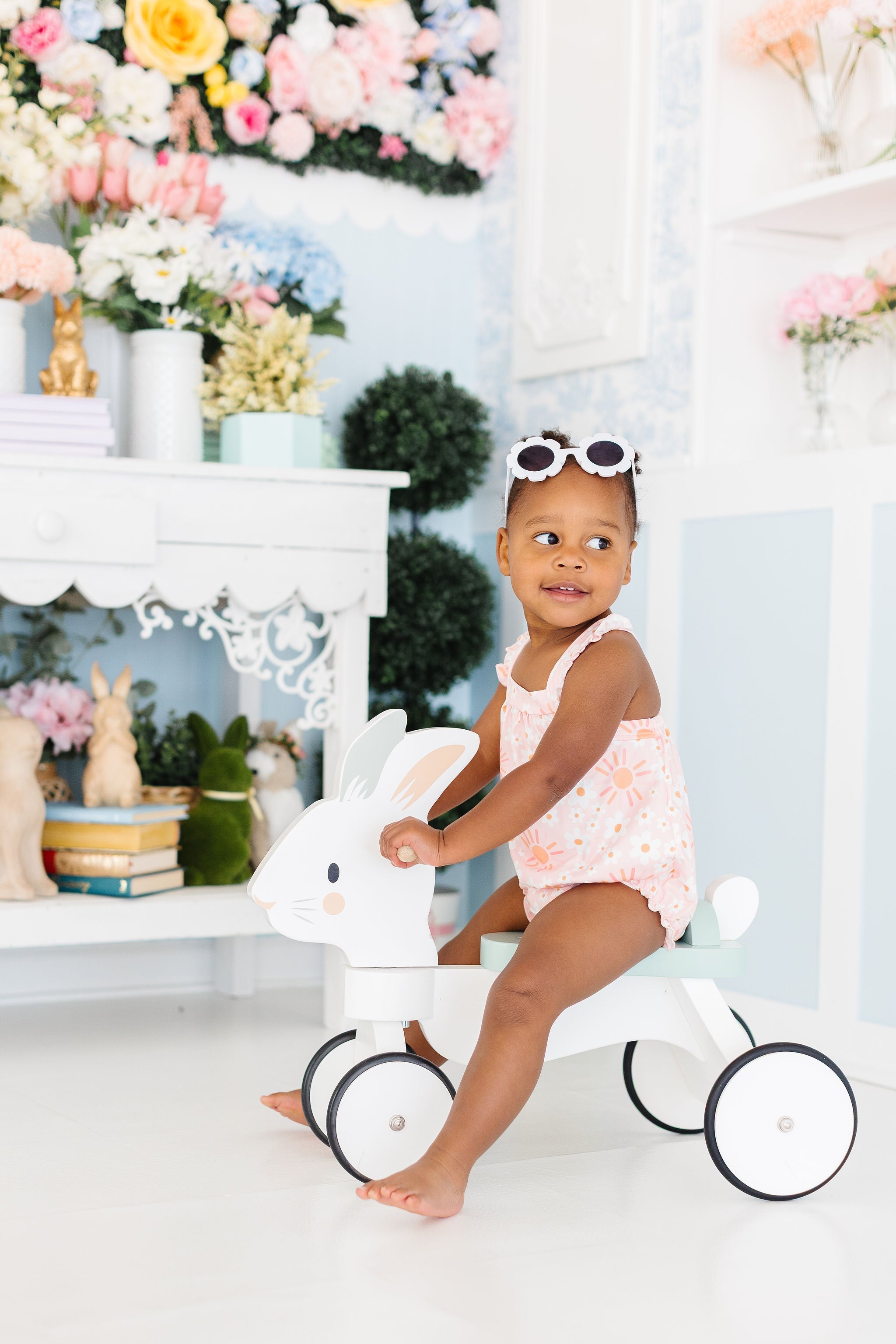 Sweet & Sunny Ruffle Cross Back Romper - Aaria Tees Aaria Tees