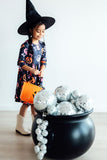 Sweet Tooth 3/4 Sleeve Pocket Twirl Dress - Aaria Tees Aaria Tees