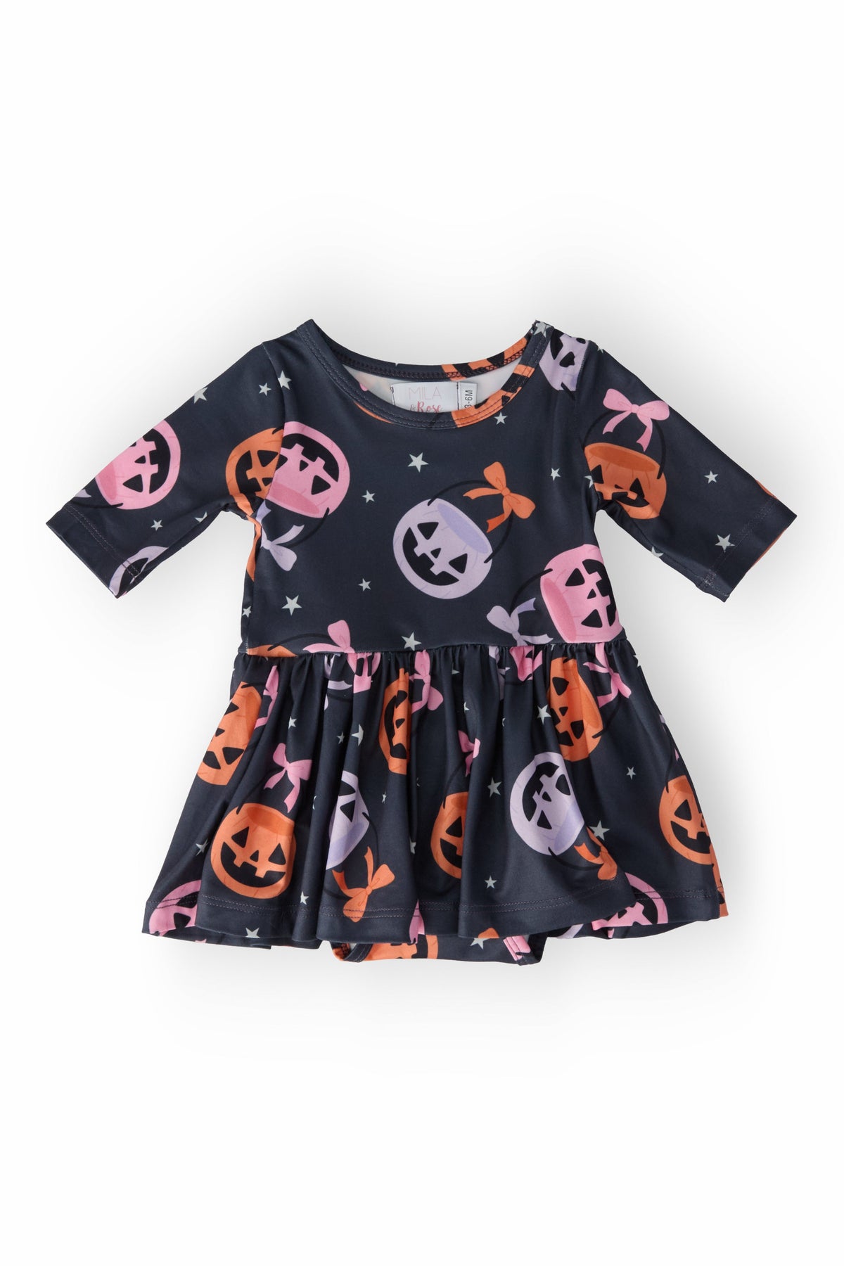 Sweet Tooth 3/4 Sleeve Twirl Bodysuit - Aaria Tees