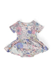 Sweet Escape S/S Twirl Bodysuit - Aaria Tees Aaria Tees
