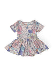 Sweet Escape S/S Twirl Bodysuit - Aaria Tees Aaria Tees
