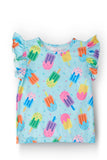 Sweet Treat S/S Ruffle Tee - Aaria Tees Aaria Tees