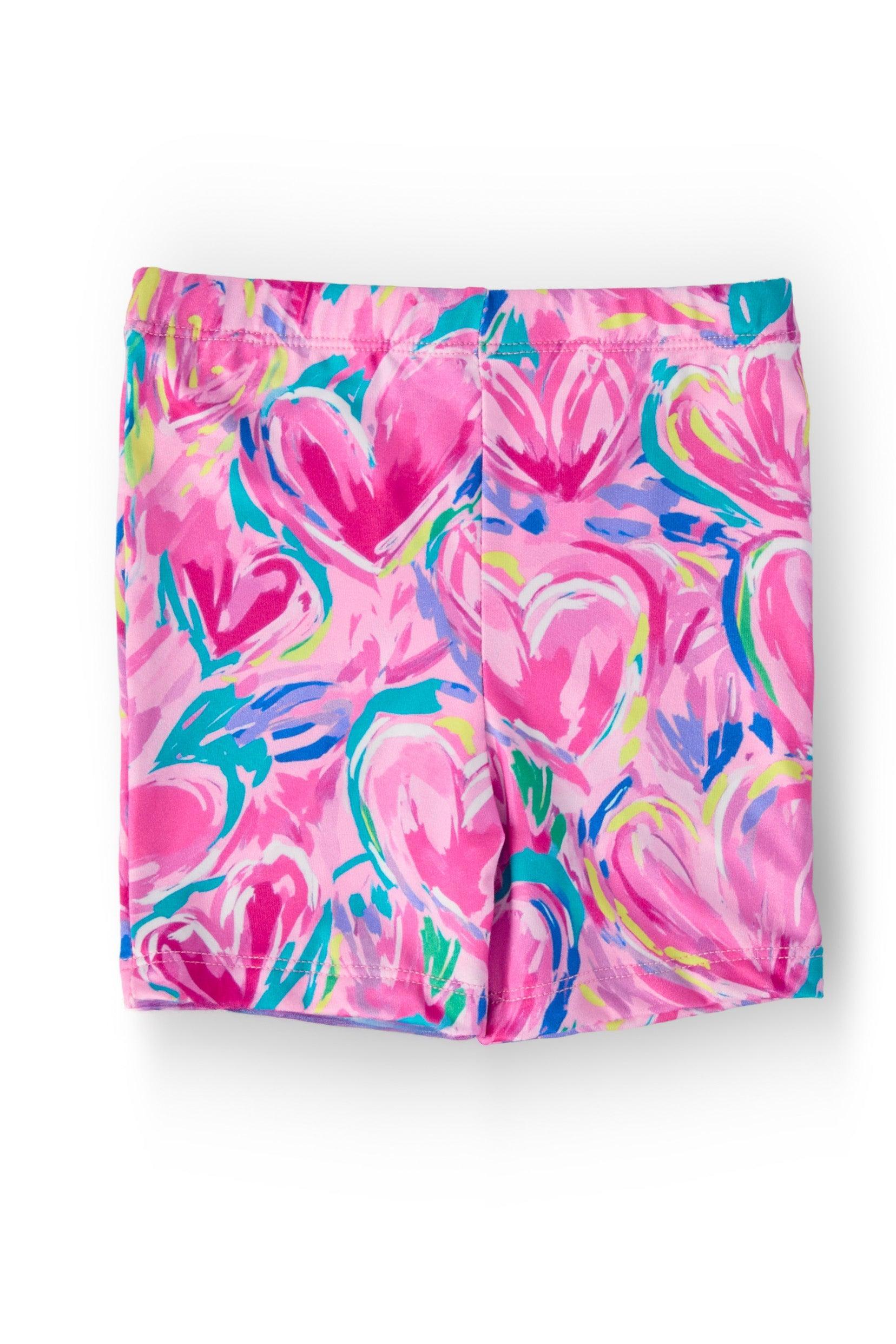 Sweetheart Scribbles Twirl Shorts - Aaria Tees Aaria Tees