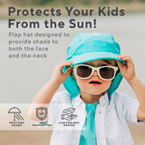 Childrens Flap Hat Aaria Tees
