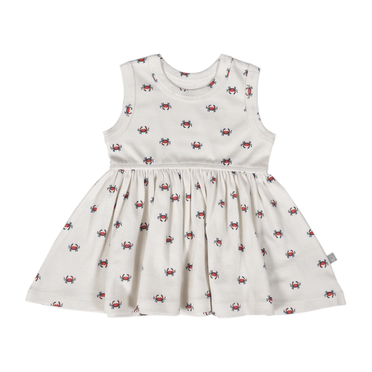 tank twirl dress | crab - Aaria Tees