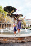 TCU Plaid Frog 3/4 Sleeve Pocket Twirl Dress - Aaria Tees Aaria Tees