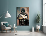 Crisis of the Dark Side Glass Wall Art || Designer Collection Aaria Tees