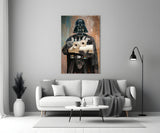 Crisis of the Dark Side Glass Wall Art || Designer Collection Aaria Tees