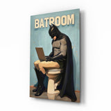 Batroom Glass Wall Art || Designer Collection Aaria Tees