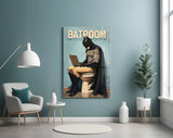 Batroom Glass Wall Art || Designer Collection Aaria Tees