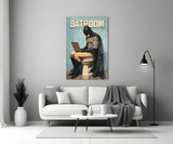 Batroom Glass Wall Art || Designer Collection Aaria Tees