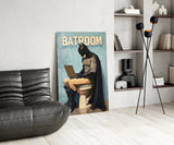 Batroom Glass Wall Art || Designer Collection Aaria Tees