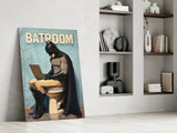 Batroom Glass Wall Art || Designer Collection Aaria Tees