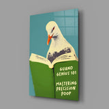 Seagull Science Glass Wall Art || Designer Collection Aaria Tees
