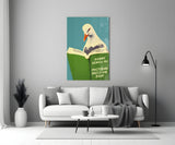 Seagull Science Glass Wall Art || Designer Collection Aaria Tees