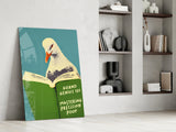Seagull Science Glass Wall Art || Designer Collection Aaria Tees