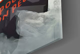 Wise Seagull Glass Wall Art || Designer Collection Aaria Tees
