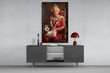 The Queen's Secret Glass Wall Art || Designer Collection Aaria Tees