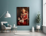 The Queen's Secret Glass Wall Art || Designer Collection Aaria Tees