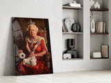 The Queen's Secret Glass Wall Art || Designer Collection Aaria Tees