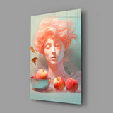 Apple Elegance Glass Wall Art || Designer Collection Aaria Tees