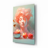 Apple Elegance Glass Wall Art || Designer Collection Aaria Tees