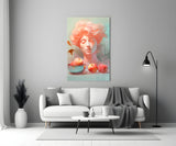 Apple Elegance Glass Wall Art || Designer Collection Aaria Tees