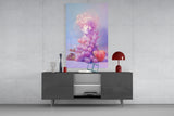 Grape Goddess Glass Wall Art || Designer Collection Aaria Tees