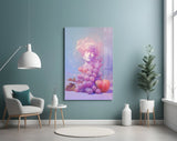 Grape Goddess Glass Wall Art || Designer Collection Aaria Tees