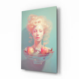 Apple Tranquility Glass Wall Art || Designer Collection Aaria Tees