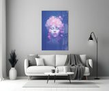 Pink Bubbles Glass Wall Art || Designer Collection Aaria Tees