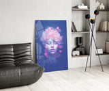 Pink Bubbles Glass Wall Art || Designer Collection Aaria Tees