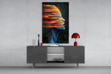 The Face of Colors Glass Wall Art || Designer Collection Aaria Tees