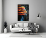 The Face of Colors Glass Wall Art || Designer Collection Aaria Tees
