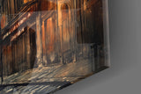 Galata Street Glass Wall Art || Designer Collection Aaria Tees
