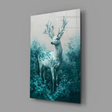 Mint Deer Glass Wall Art || Designer Collection Aaria Tees