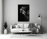 Loneliness in Space Glass Wall Art || Designer Collection Aaria Tees
