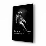 Loneliness in Space Glass Wall Art || Designer Collection Aaria Tees