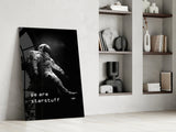 Loneliness in Space Glass Wall Art || Designer Collection Aaria Tees