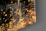 Golden Prayers of Mary Glass Wall Art || Designer Collection Aaria Tees