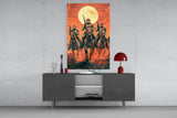 Cowboy Empire Glass Wall Art || Designer Collection Aaria Tees