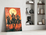 Cowboy Empire Glass Wall Art || Designer Collection Aaria Tees