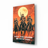 Cowboy Empire Glass Wall Art || Designer Collection Aaria Tees